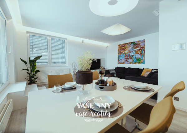 Predaj vkusnej elegancie 4izb bytu s terasou v Trenčíne.