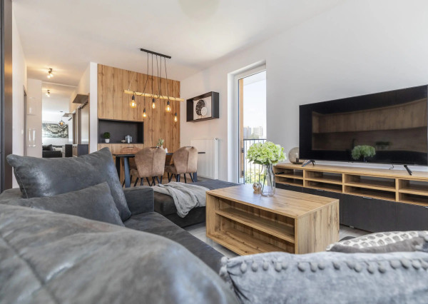 Na prenájom nadštandardne zariadený 2-izbový byt v novostavbe Slnečnice