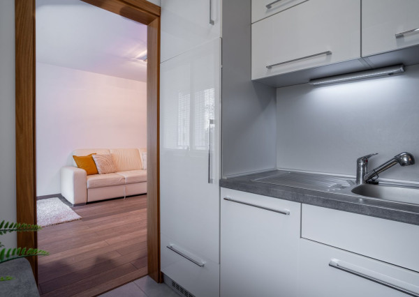 Na prenájom zrekonštruovaný 1-izbový byt s veľkorysou loggiou v tichej časti Dúbravky