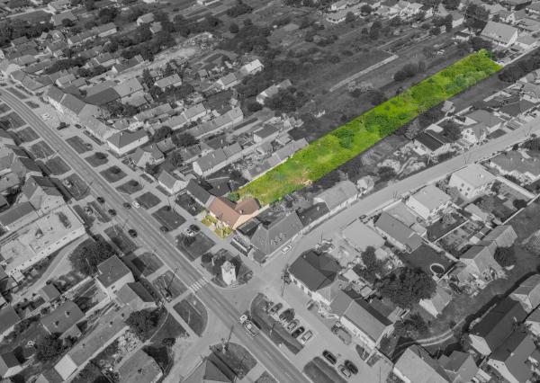 Na predaj rozsiahly investičný pozemok s polyfunkčným domom