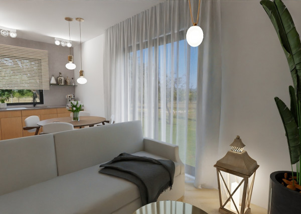 Na predaj priestranný 4-izbový bungalov s terasou v Hrnčiarovciach nad Parnou