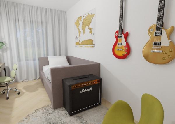 Na predaj priestranný 4-izbový bungalov s terasou v Hrnčiarovciach nad Parnou