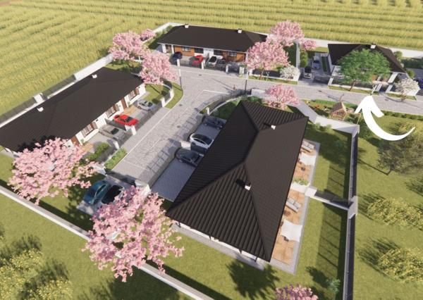 REZERVOVANÉ - Na predaj novostavba 4-izbového bungalovu v projekte Čerešňová alej v obci Jelka