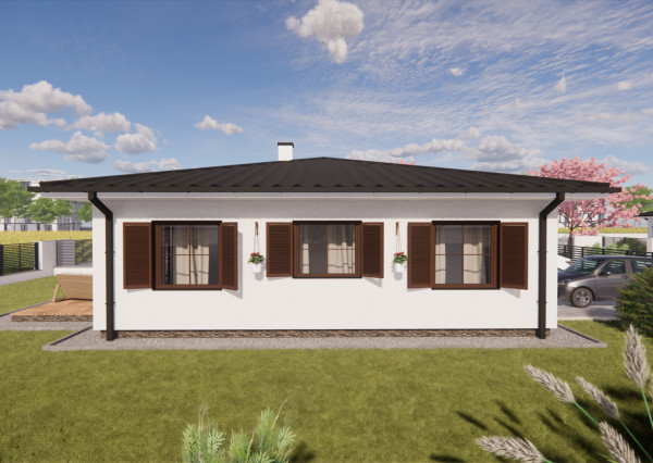 Na predaj 4-izbový dvojdom v obci Jelka, Čerešňová alej