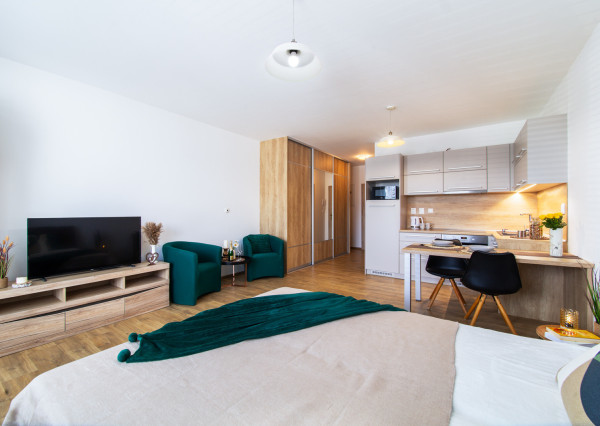 REZERVOVANÉ:Na predaj 1-izbový byt v centre Vrbového