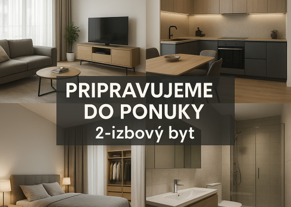 2 izbový investičný byt v Žiline / Hliny