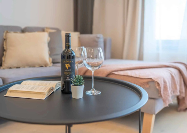 Na prenájom kompletne zariadený 2-izbový byt s garážovým parkovacím státím v SKYPARKU