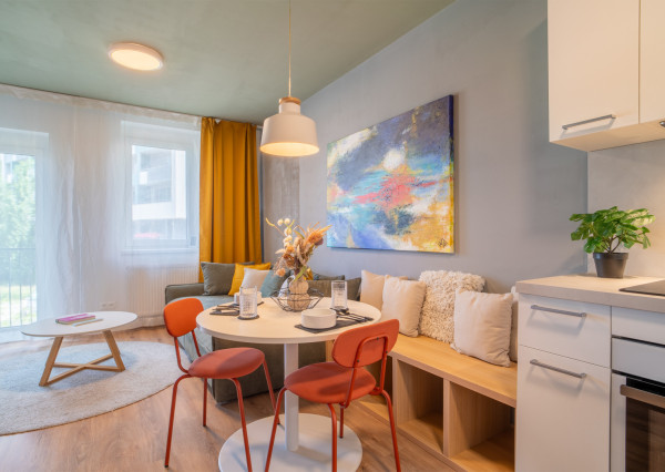 REZERVOVANÉ: Na predaj dizajnový 2-izbový byt v projekte NUPPU