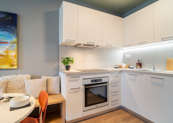 REZERVOVANÉ: Na predaj dizajnový 2-izbový byt v projekte NUPPU