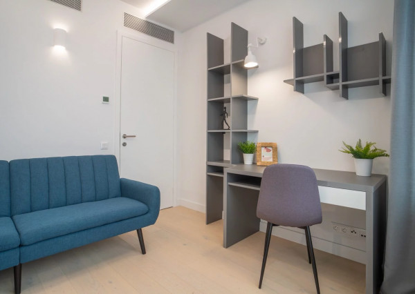 Na prenájom štýlový 3-izbový byt v SKYPARK RESIDENCE s panoramatickým výhľadom