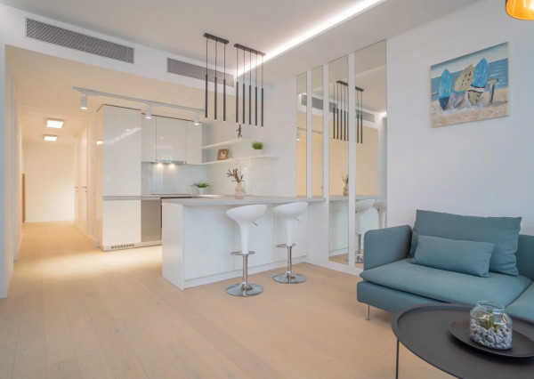 Na prenájom štýlový 3-izbový byt v SKYPARK RESIDENCE s panoramatickým výhľadom