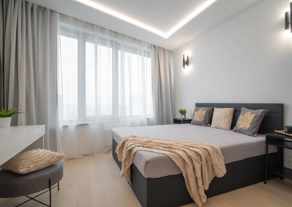 Na prenájom štýlový 3-izbový byt v SKYPARK RESIDENCE s panoramatickým výhľadom