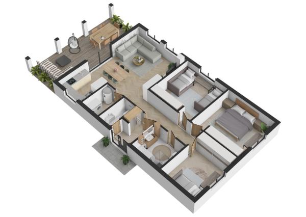 Na predaj rodinný dom v Topoľnici - kvalitné materiály, moderná lokalita