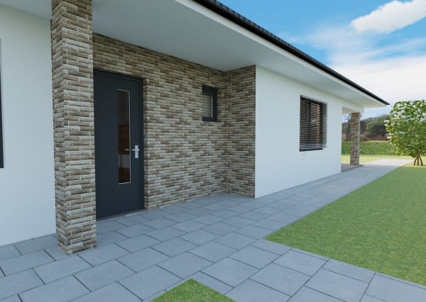 Na predaj novostavba 4-izbového rodinného domu v ŠTANDARDE v obci Kyselica