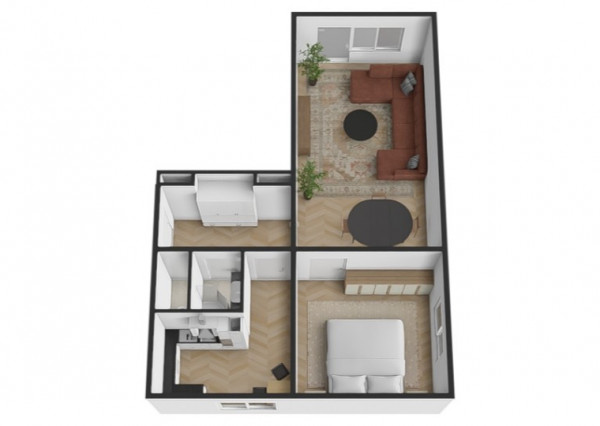 Na predaj 2 izbový byt v pôvodnom stave v meste Myjava