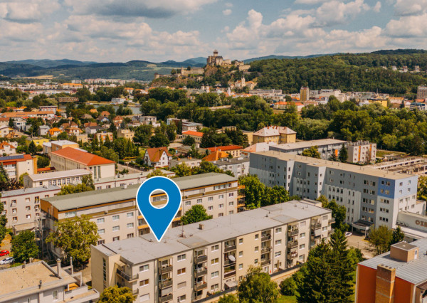 Na predaj 3- izbový byt s parkovaním, Zlatovce Trenčín