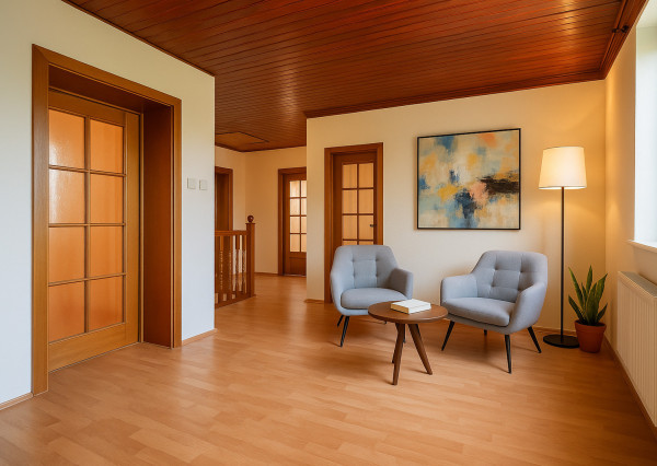 REZERVOVANÉ: Na predaj poschodová 6-izbová vila v srdci Dunajskej Stredy