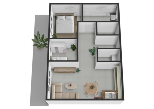 Na predaj jedinečný 3-izbový byt vo vyhľadávanej bratislavskej štvrti v projekte Grand Koliba