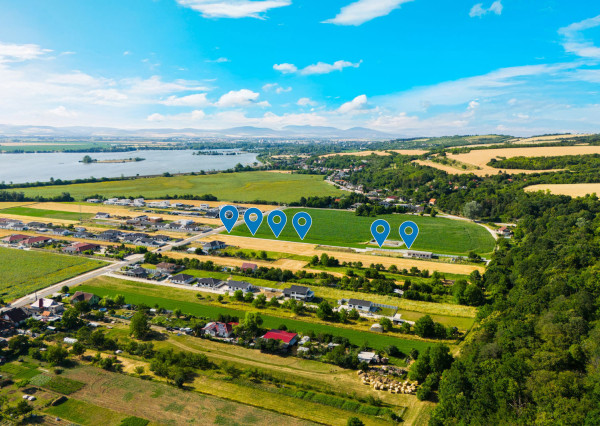 Na predaj pozemky určené na výstavbu rodinných domov v obci Sokolovce