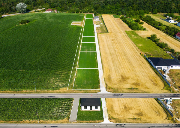 Na predaj pozemky určené na výstavbu rodinných domov v obci Sokolovce
