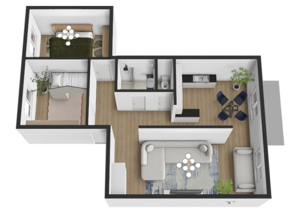 REZERVOVANÉ: Na predaj čiastočne zariadený 3-izbový byt na ulici Martina Rázusa v Malackách