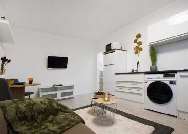 Na predaj štýlový 1-izbový  byt Bratislave-Dúbravka