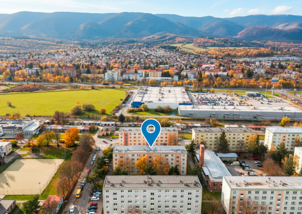 Na predaj 2-izbový byt s loggiou v Martine - Sever