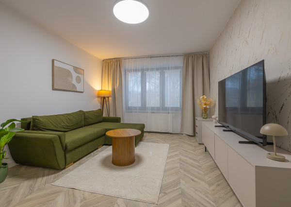 Na prenájom zariadený 2-izbový byt v centre Prešova