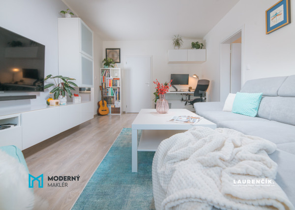 REZERVOVANÉ:Na predaj moderný 2-izbový byt v Trenčíne