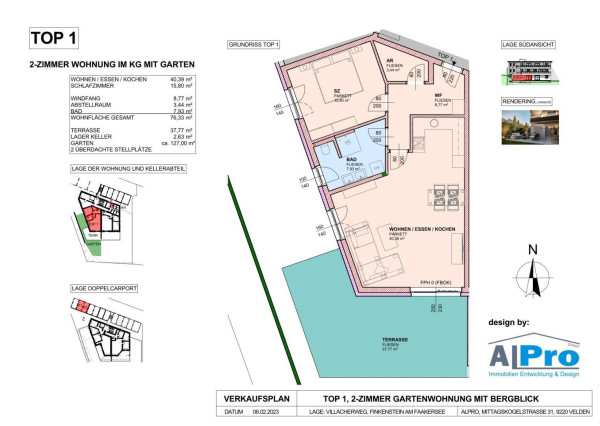 Exkluzívne v ponuke  6 luxusných apartmánov v najkrajšej lokalite Korutánska, v oblasti Villach