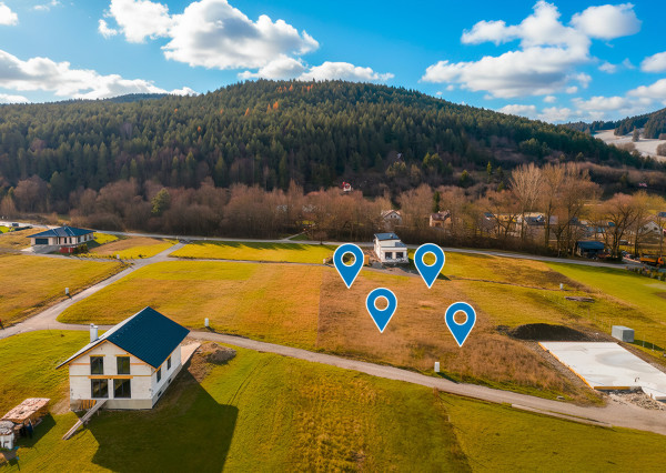 Na predaj pozemky na výstavbu rodinných domov v lokalite Stupné