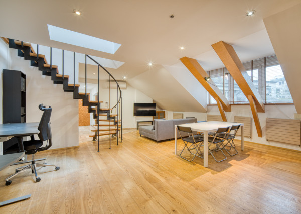 Na predaj netradičný loftový mezonet v srdci Starého Mesta