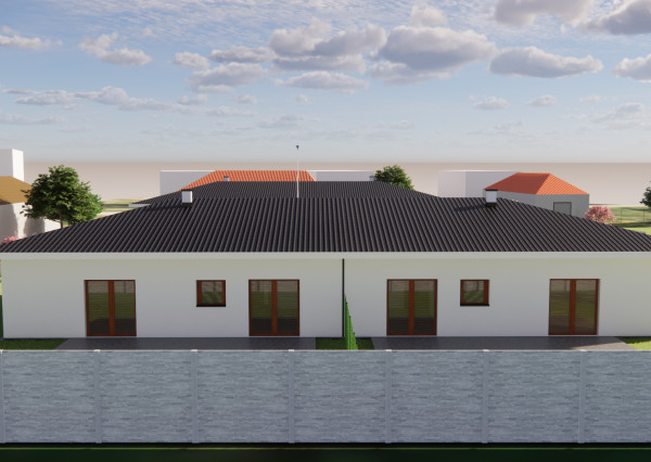 Na predaj 4-izbový rodinný dom TYP DOMU C  v obci Jelka