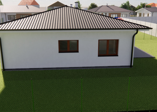 Na predaj 4-izbový rodinný dom TYP DOMU C  v obci Jelka