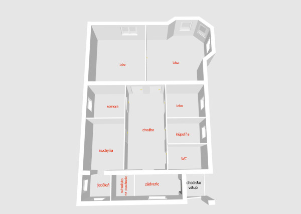 Exklzívne na predaj veľký 7 izb. RD- Partizánske / Veľké Bielice