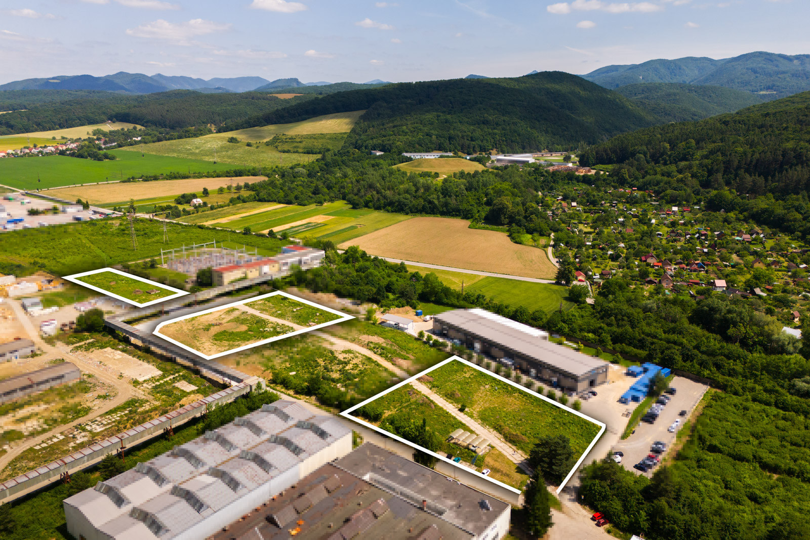 Na predaj priemyselný pozemok v lokalite- Dubnica nad Váhom, areál ZŤS