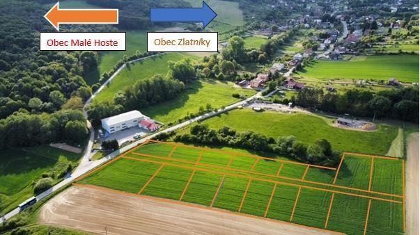 Investičný pozemok 15196 m2 Malé Hoste