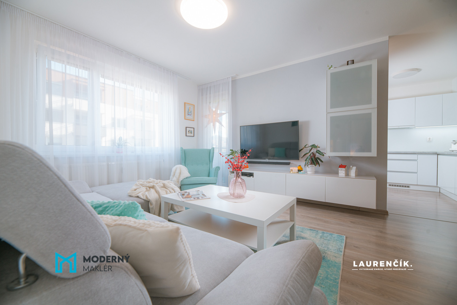 REZERVOVANÉ:Na predaj moderný 2-izbový byt v Trenčíne