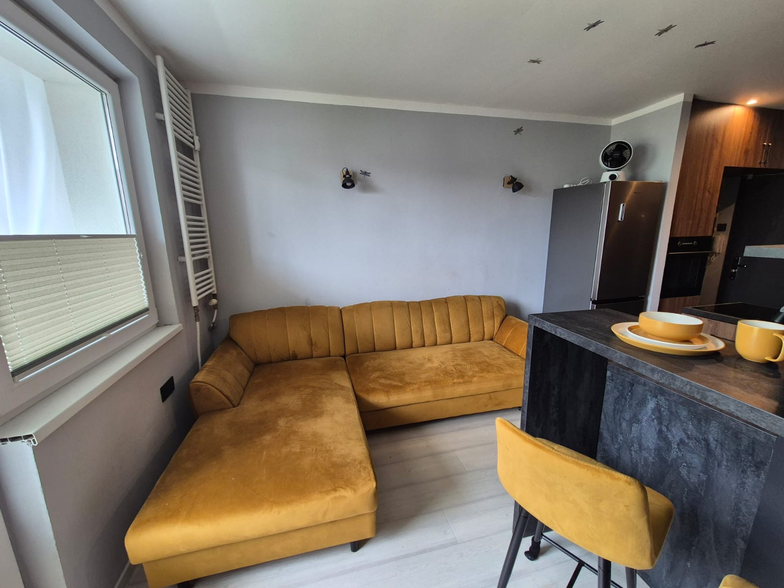 Na prenájom útulná garsónka s balkónom v centre Žiliny