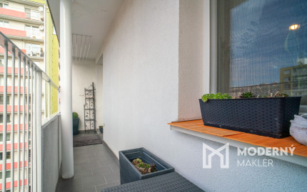 Na predaj dobre dispozične riešený 3-izbový byt vo vyhľadávanej lokalite Karlovej Vsi