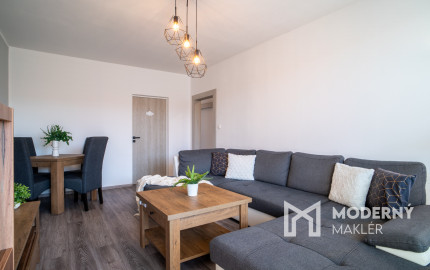 Na prenájom kompletne zariadený 3-izbový byt v Malackách