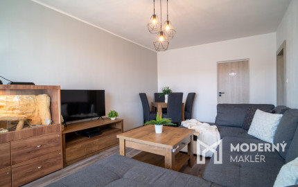 Na prenájom kompletne zariadený 3-izbový byt v Malackách