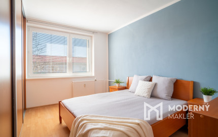 Na prenájom kompletne zariadený 3-izbový byt v Malackách