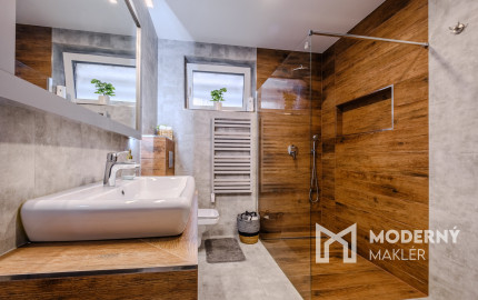 Na predaj novostavba 4-izbového luxusného rodinného domu v obci Dulova Ves – Vlčie doly