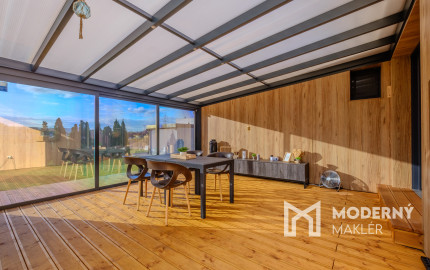 Na predaj novostavba 4-izbového luxusného rodinného domu v obci Dulova Ves – Vlčie doly