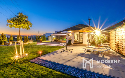 Na predaj novostavba 4-izbového luxusného rodinného domu v obci Dulova Ves – Vlčie doly