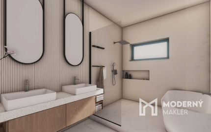 Na predaj novostavba 4-izbového bungalovu v príjemnej lokalite neďaleko Bratislavy