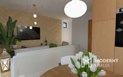 Na predaj moderný 4-izbový rodinný dom s terasou v Hrnčiarovciach nad Parnou