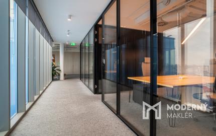 Na prenájom kompletne zariadený kancelársky priestor v Park One v Bratislave