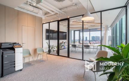 Na prenájom kompletne zariadený kancelársky priestor v Park One v Bratislave